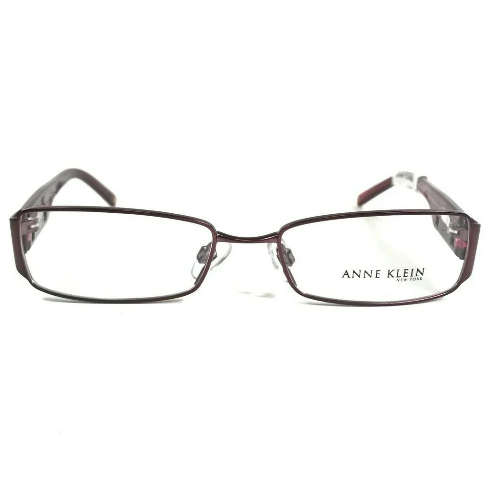 Anne Klein Eyeglasses Frames AKNY 9077 467-S Purple Red Rectangular 52-17-135